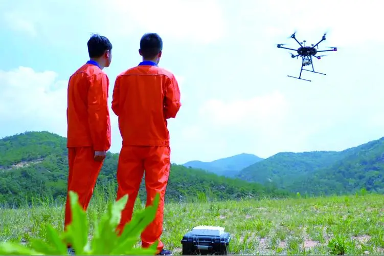 会山镇无人机倾斜摄影巡检拍摄